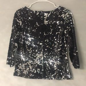 Date night sequin Venus blouse